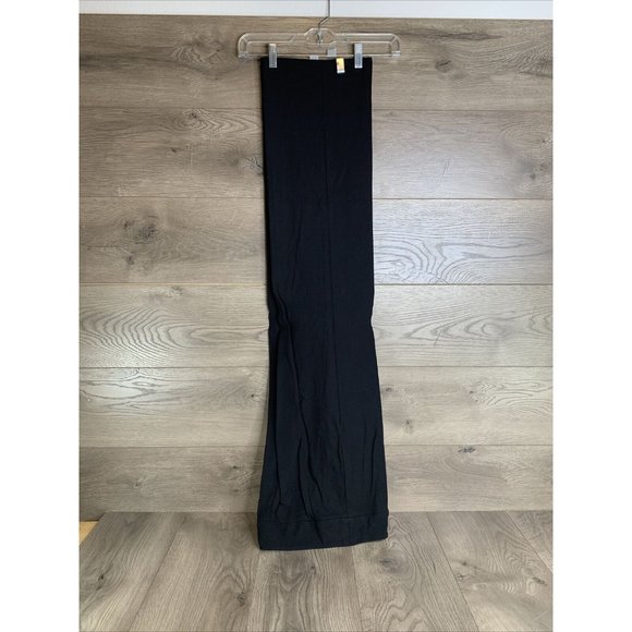 Giorgio Armani Collezioni Pants Womens 6  Black Flat Front Double Button & Zip - Picture 8 of 8